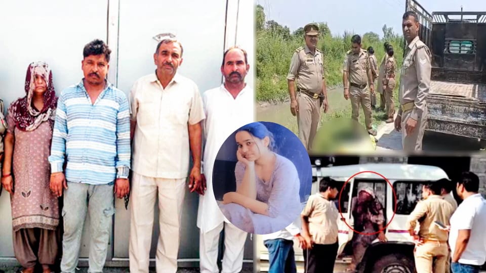 Astha murder case: mother kills daughter, beheaded body and thrown head in canal Meerut