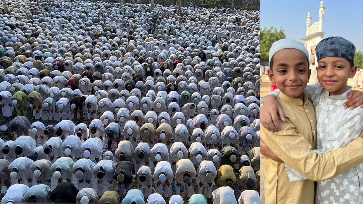 Bakrid prayers offered in Idgah and mosques in Mau