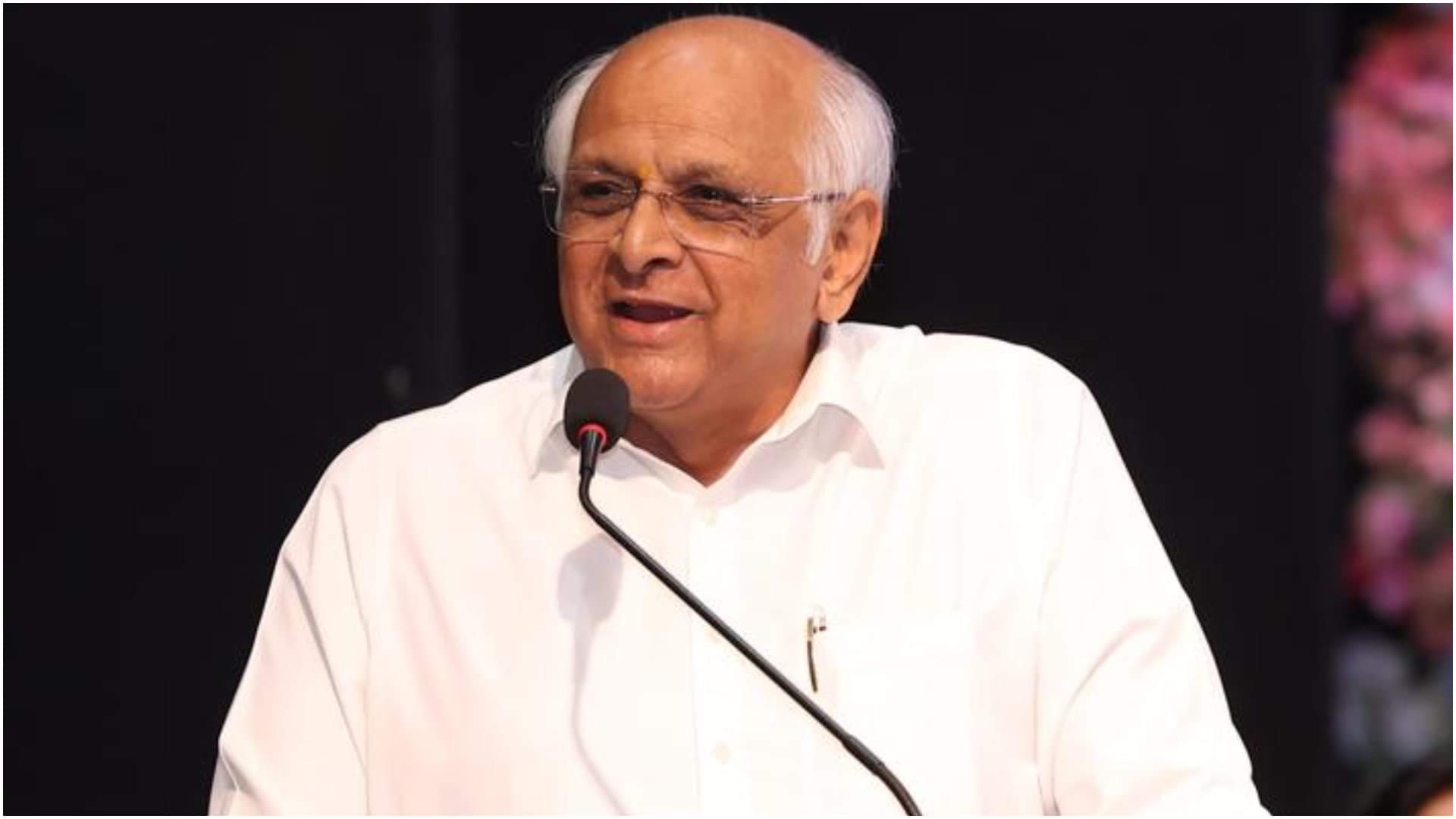 गुजरात के मुख्यमंत्री भूपेंद्र पटेल