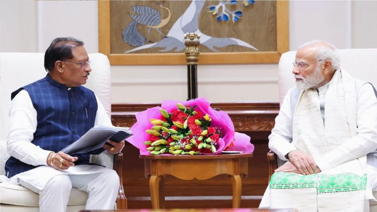 49 thousand crore development roadmap in Bastar: CM Sai discussed these two projects with PM Modi