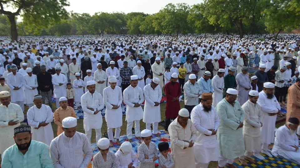 Namaz was offered at these places including Taj Mahal on Bakrid