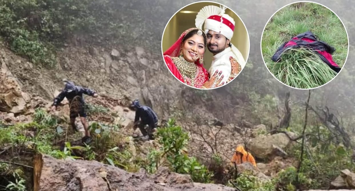 Indore Couple Missing News: In the name of searching Sonam, the police kept cutting bushes on both sides of th