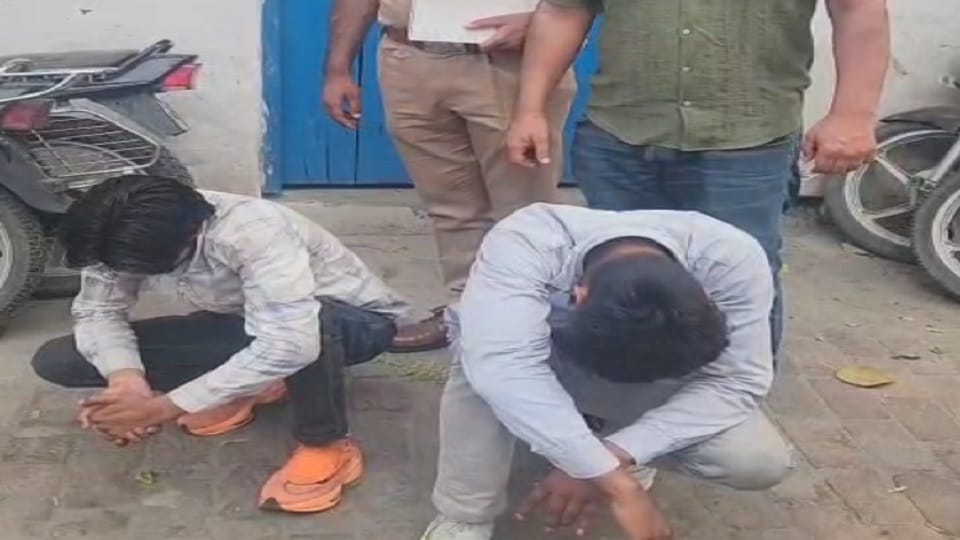 Police arrested two accused in robbery case