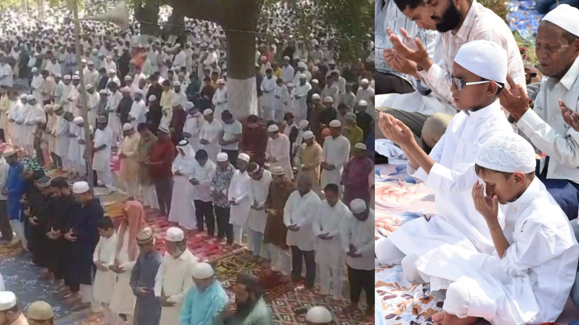 Eid uz Azha: Bakrid prayers were offered with devotion, prayers were offered for peace in the country.