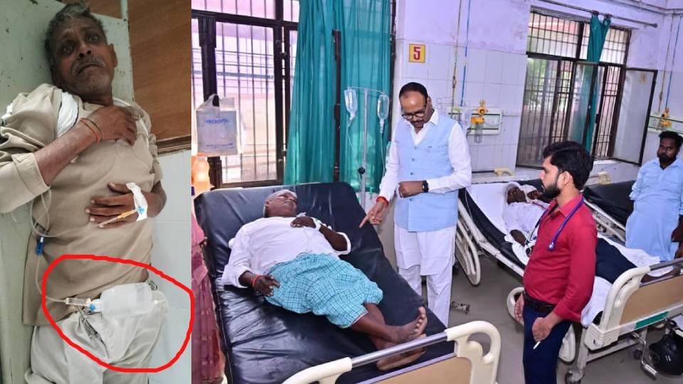 Brajesh Pathak reprimanded negligence in Barabanki District Hospital treatment done glucose keeping on waist