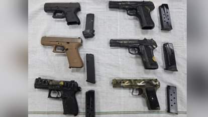 आरोपियों से बरामद हथियार