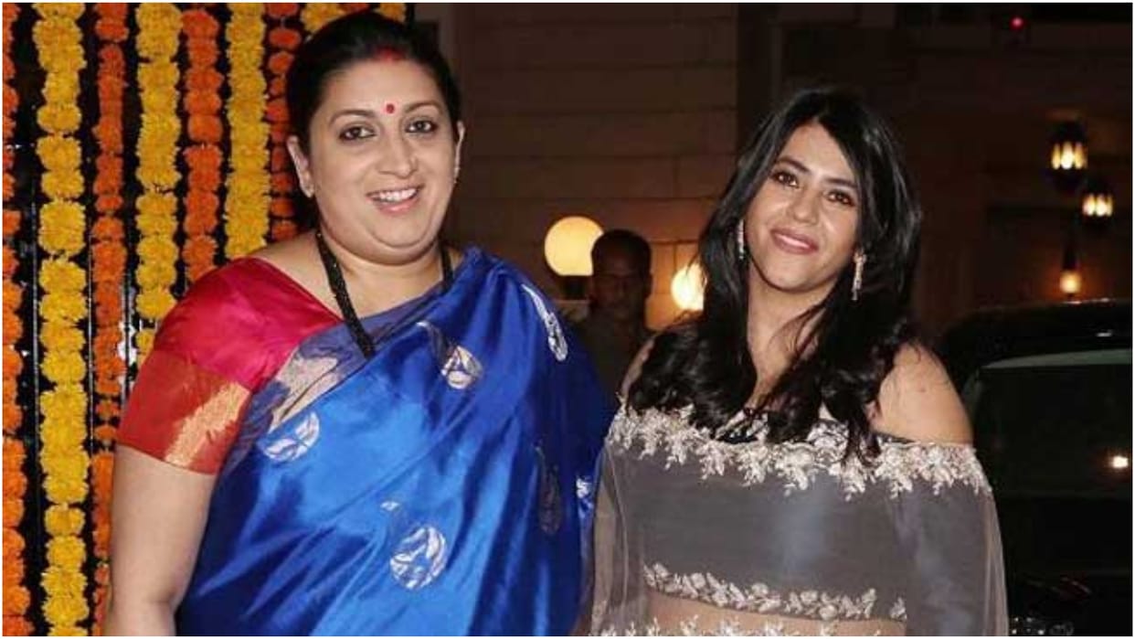 Smriti Irani Writes A Heartfelt Emotional Note For Ekta Kapoor On Her 50th Birthday Recall Her Starting Days