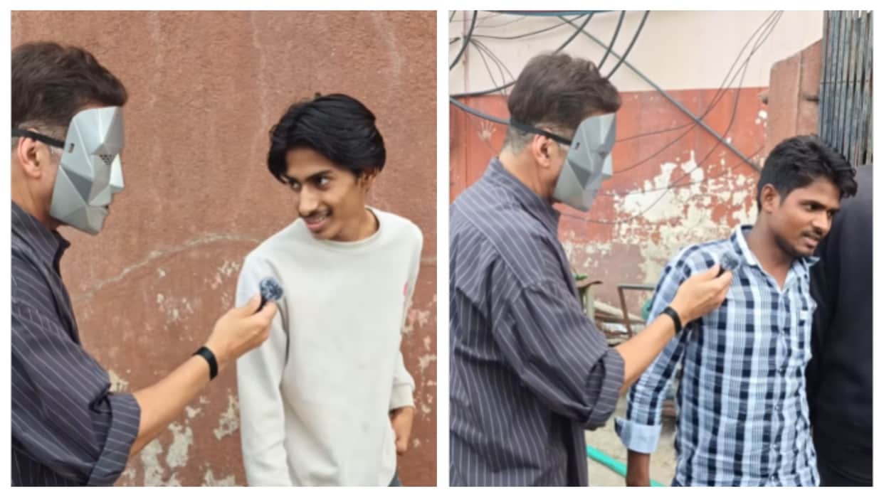akshay kumar goes undercover in killer mask to get reactions from audience outside bandra theatre