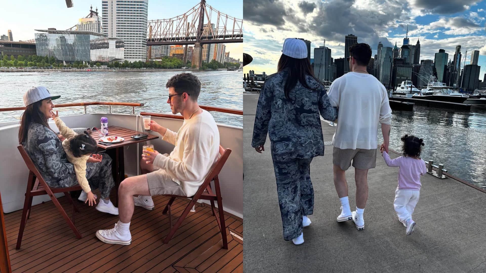Priyanka Chopra shares photos with family Daughter Malti did cute act