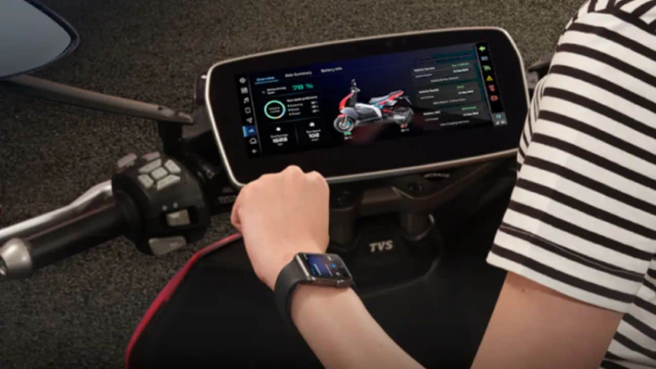 top electric scooters with largest display TVS X Ather 450X Ola S1 Pro and More