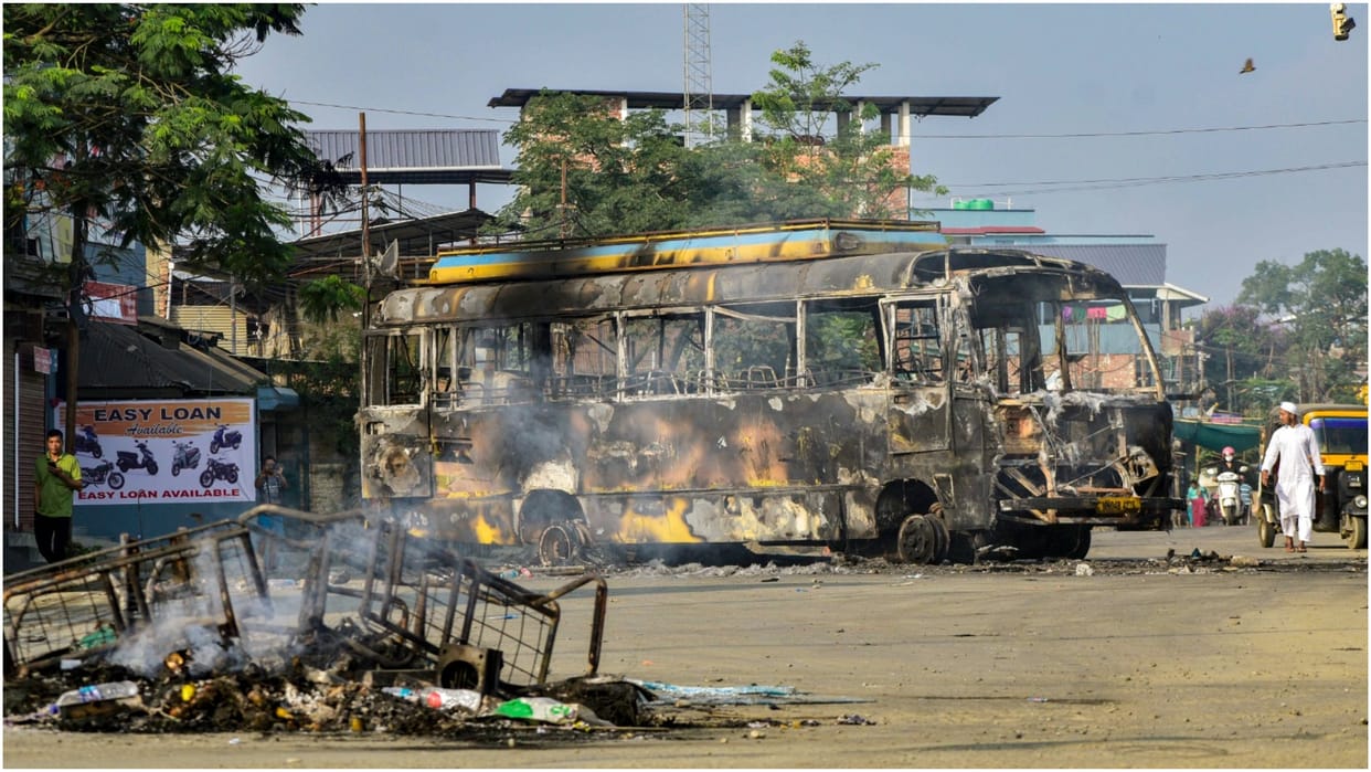 Why tension again in Manipur, what the reason for prohibition and internet shutdown in five districts