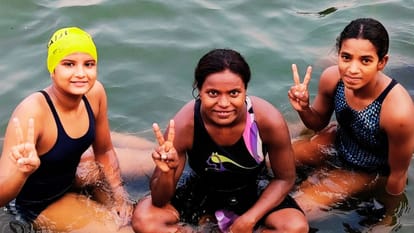 sports news Mahamana Club wins with four baskets of Surya Vishwanath ranks first in swimming