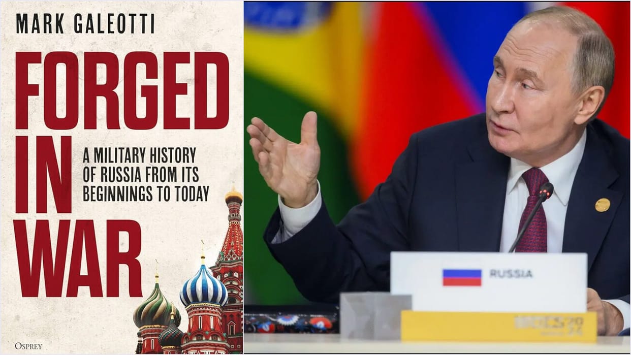 Russia History never-ending war Mark Galeotti book important document country of putin lagging behind US China