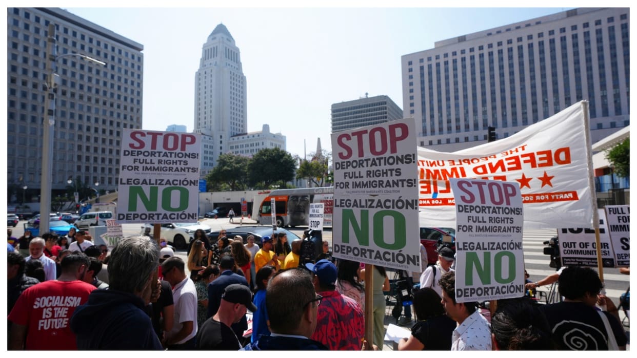 donald Trump deploying California National Guard over governor objections to LA to quell protests