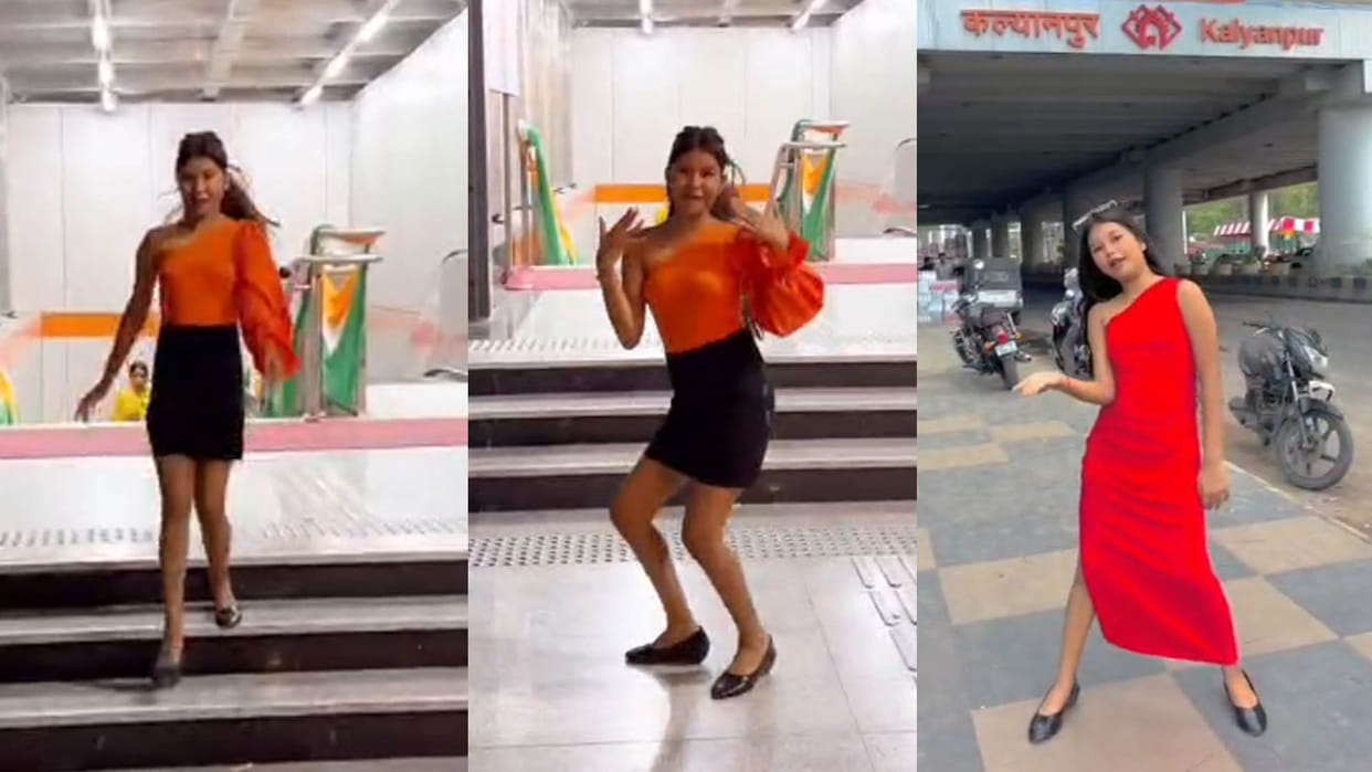 Kanpur: Katrina's dance at Kalyanpur metro station, video goes viral
