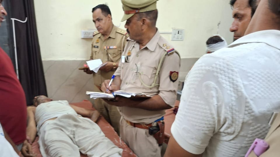 Three youths shot a farmer in Kairana of Shamli district