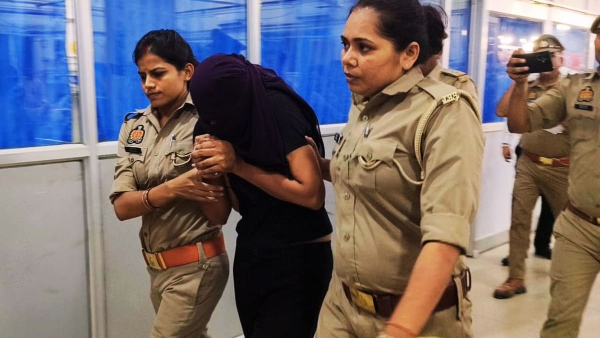 Sonam Raghuvanshi No regret was visible on her face was drinking water repeatedly read news