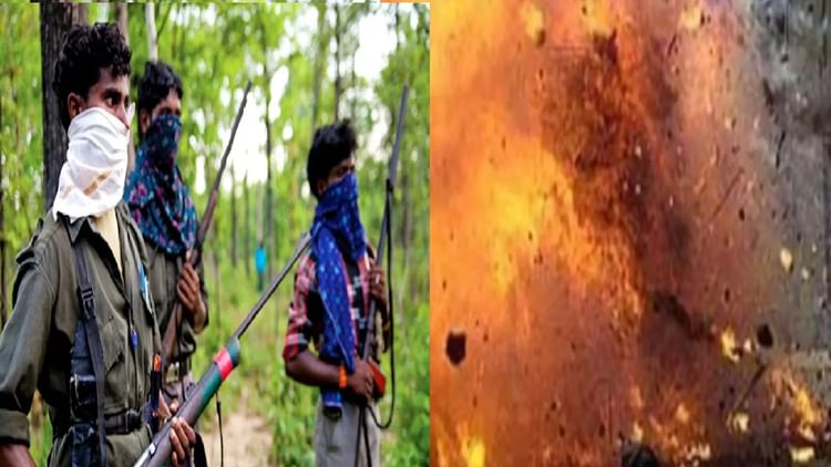 नक्सलियों ने सुकमा में फिर मचाया उत्पात: आईईडी ब्लास्ट कर पोकलेन में लगाई आग, सर्चिग पर निकले थे जवान, फिर...
