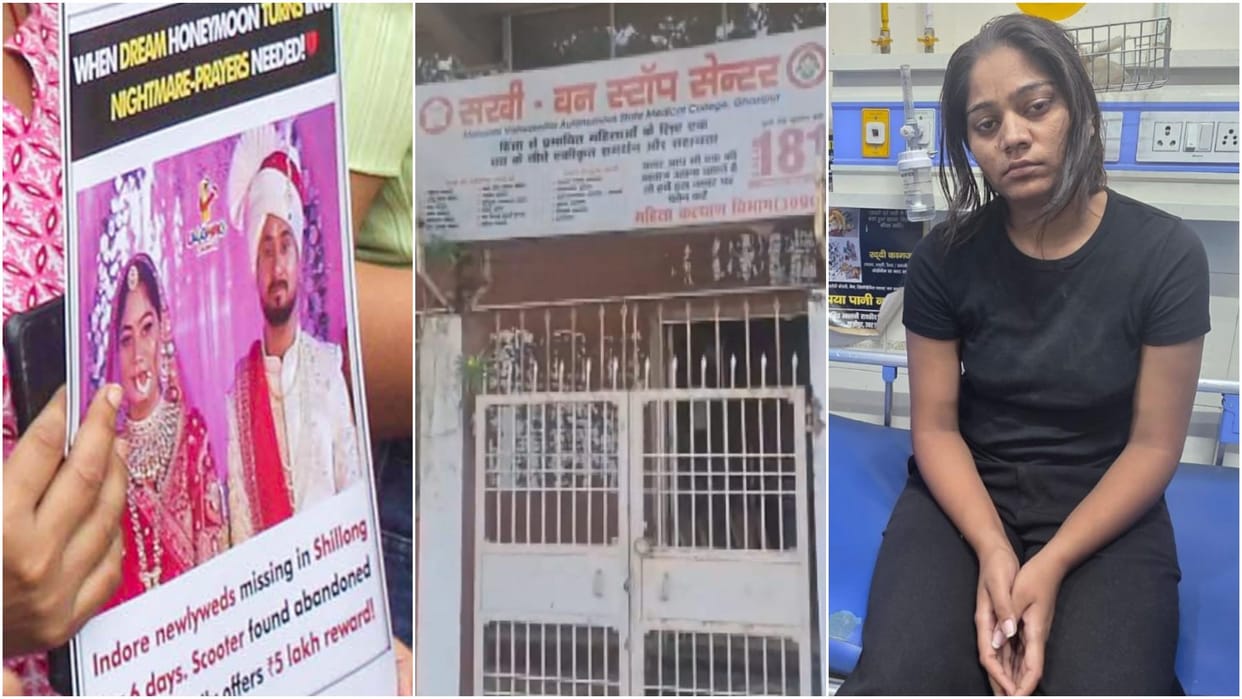 Meghalaya Murder Missing Couple Mystery Indore MP Raja Raghuvanshi Wife Sonam Honeymoon search underway suspec