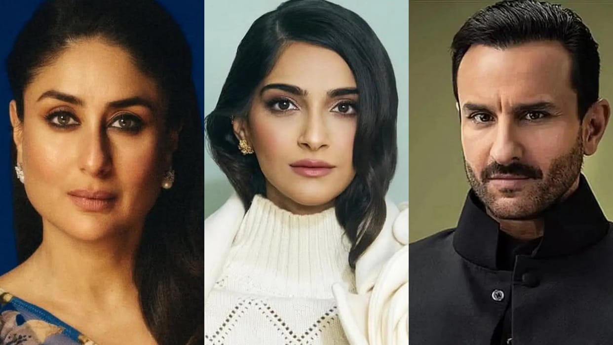 Sonam kapoor birthday party organised in which Saif ali khan kareen kapoor janhvi kapoor khushi kapoor attende