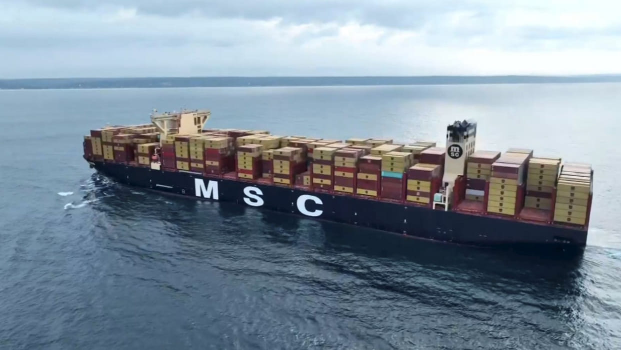 Vizhinjam port got a big success, welcomed the world's largest container ship