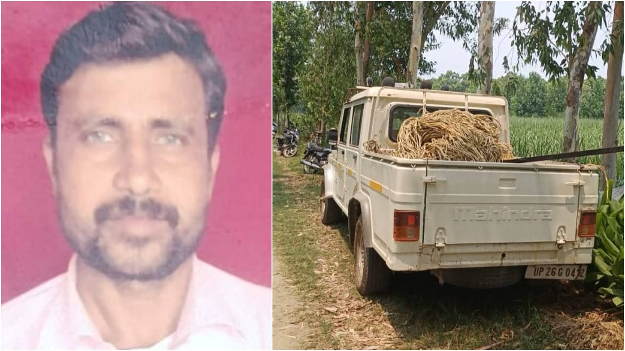 tiger killed the son the father cried as he lost his support in old age in Pilibhit