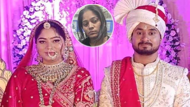 पत्नी सोनम और राजा रघुवंशी