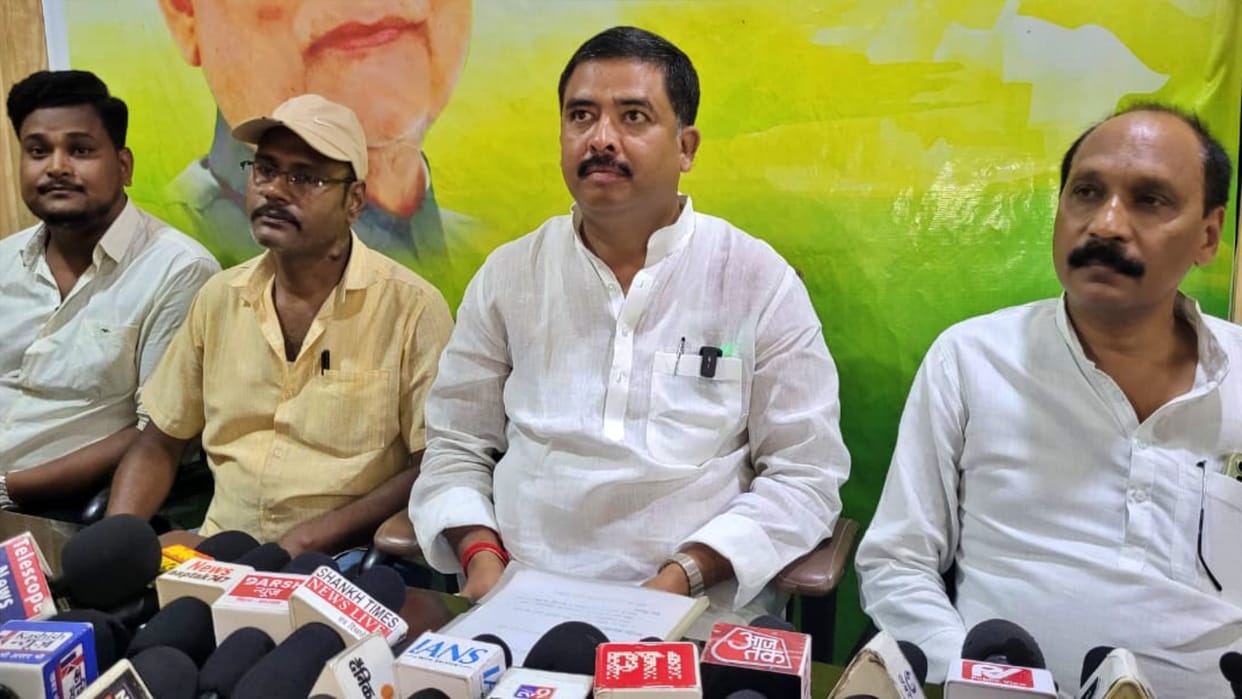 Purnia: Santosh Kushwaha targets Pappu Yadav, says your promise is false; questions on achievements of 1 year