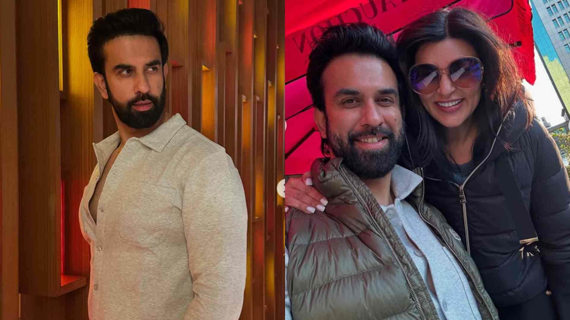 Sushmita Sen Brother Rajeev Sen that talks about haters comment who says him You live off your sister money