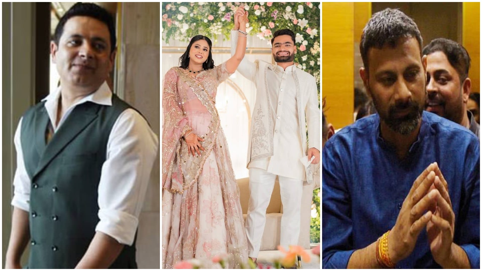 Rinku Singh Priya Saroj Engagement 10 Photos: From Praveen Kumar to Bhuvneshwar and Piyush Chawla to Akhilesh