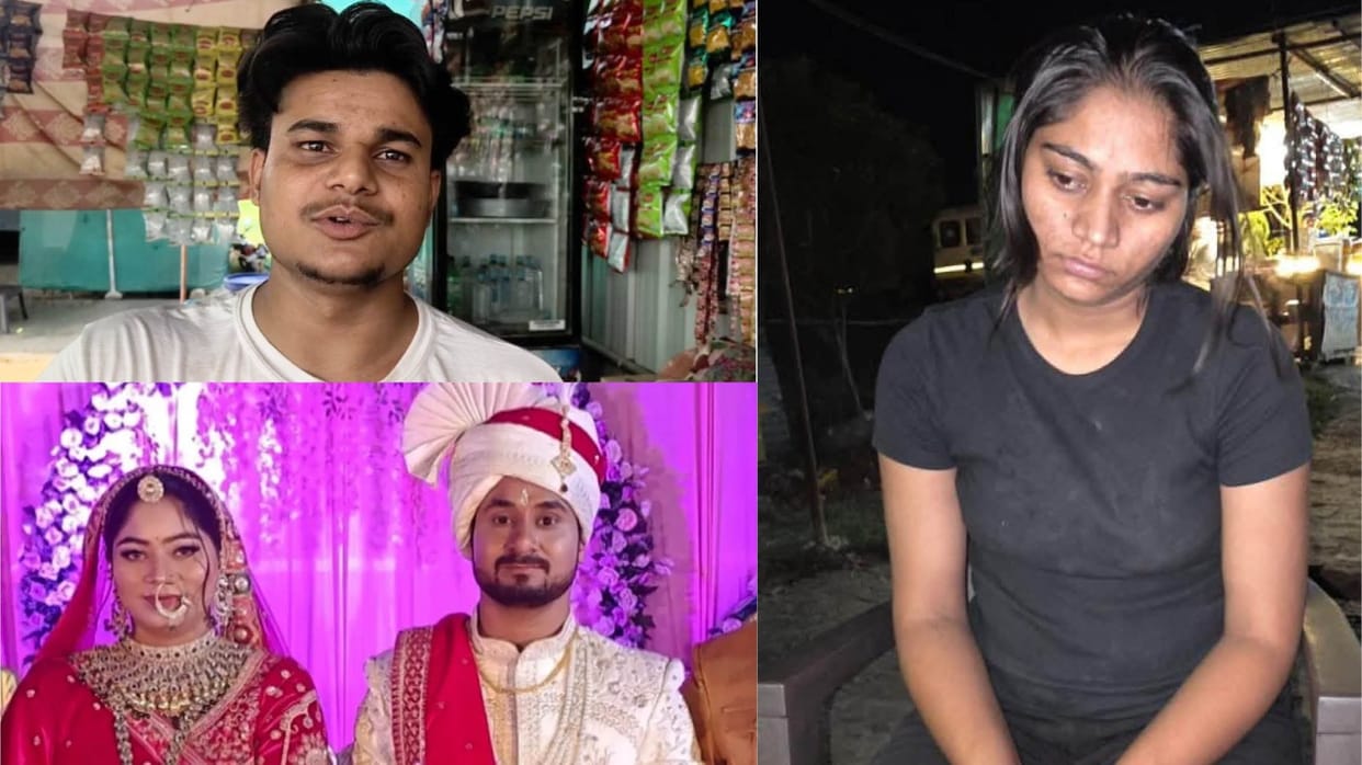 Sonam raghuwanshi And raja raghuvanshi news Sonam took Dhaba owner phone and talked to her brother