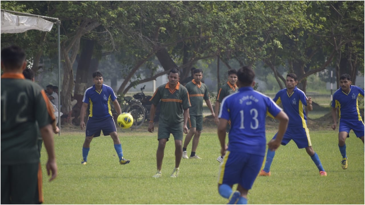 Football competition begins at PAC ground in Bareilly