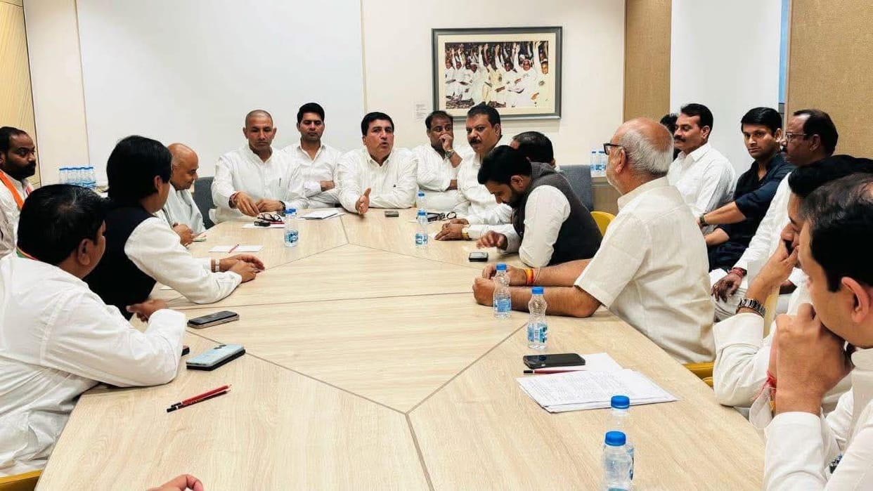 Bhopal: MP Congress holds meeting in Delhi to install Ambedkar statue in High Court, preparations for a big mo