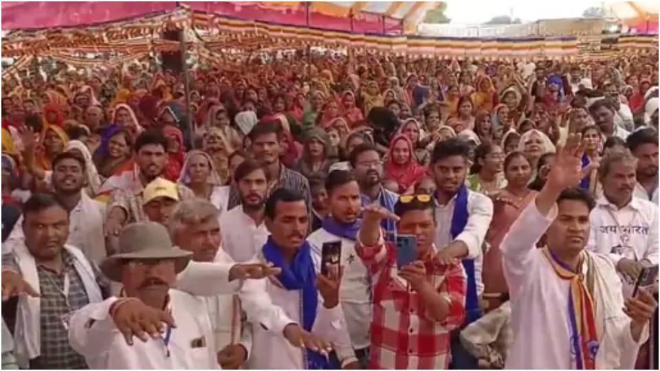 In the Buddhist conference in Gwalior, people took an oath to never believe in Brahma