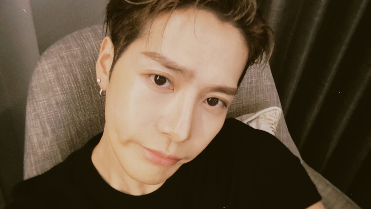 K pop star jackson wang reached india video gets viral on social media