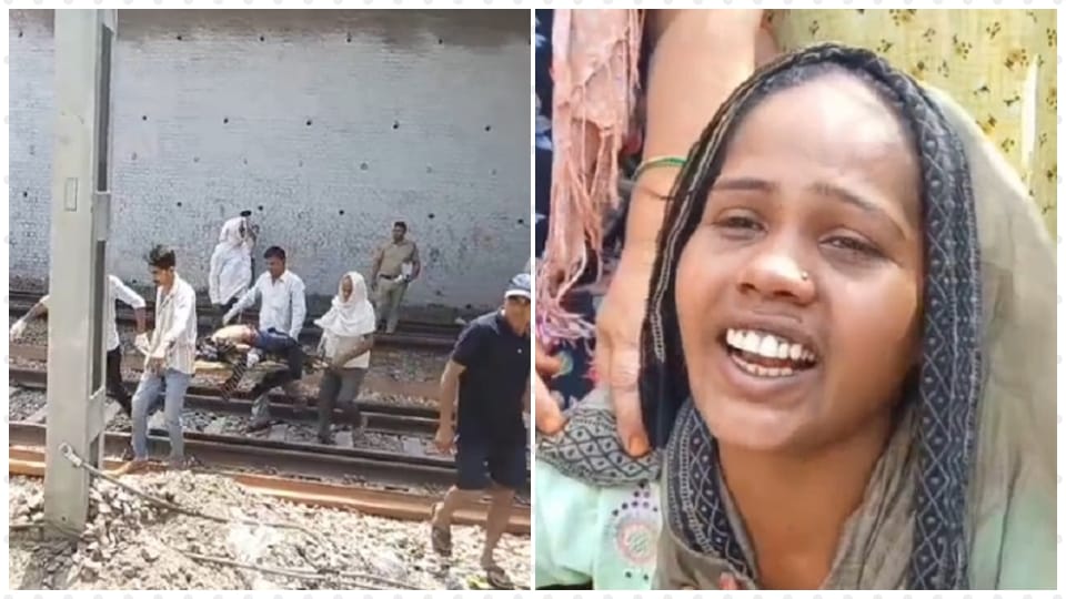 In Ballabhgarh father committed suicide along with his four children on railway track