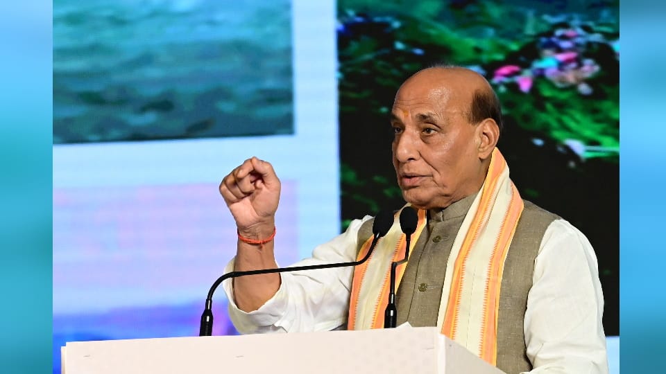Amar Ujala Samwad 2025 Uttarakhand Rajnath Singh said Whole Kashmir will be united, POK will say I am also Ind