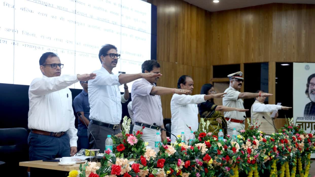 Jharkhand: Workshop organized in Project Bhawan regarding drug-free campaign