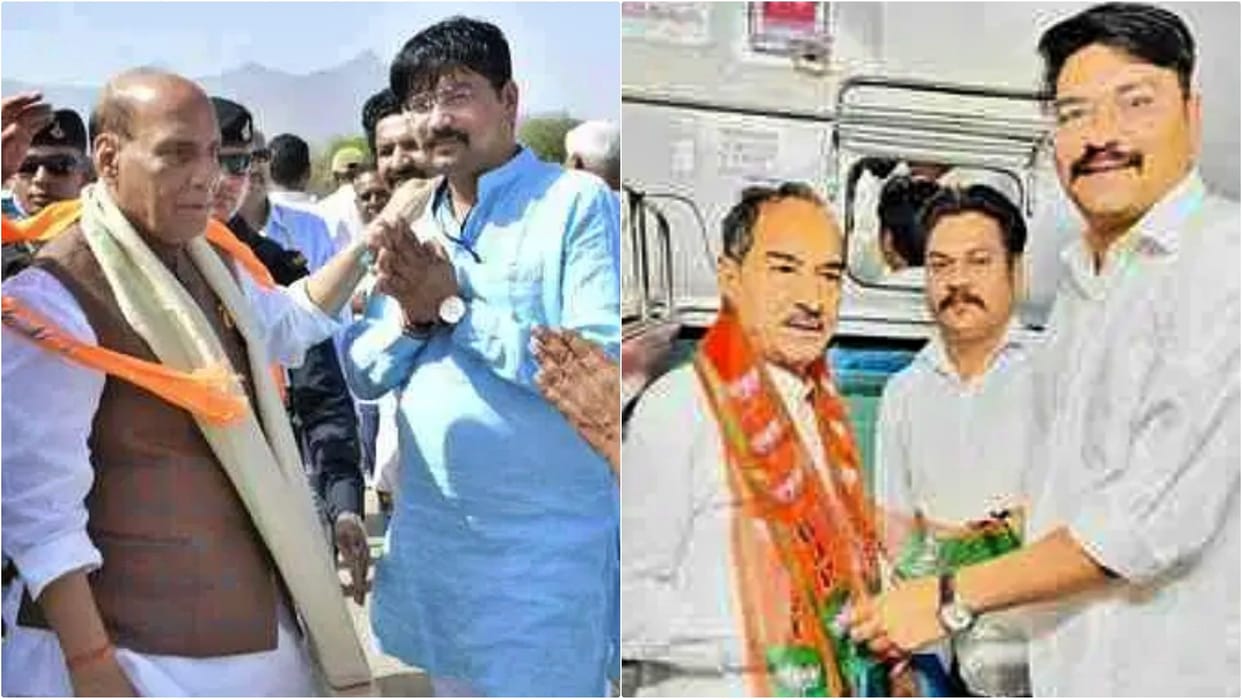 Sirohi News BJP leader Ajay Dhaka accused of murderous attack entrepreneurs demand his removal from post-party