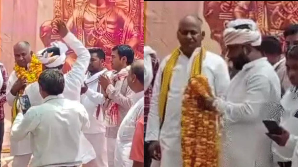 Video of slapping a leader goes viral incident with Akhilesh Yadav's close aide