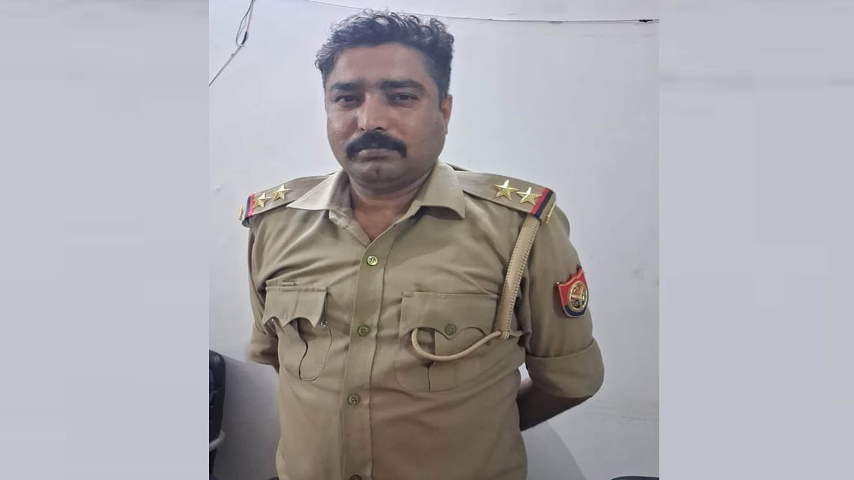 Kanpur: Inspector accused of demanding bribe sent to jail, action taken for suspension
