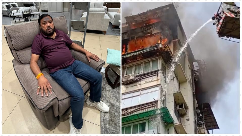fire broke out in Dwarka flat lives of daughter nephew and uncle could have been saved if people do something