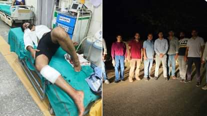 मुठभेड़ में आरोपी घायल