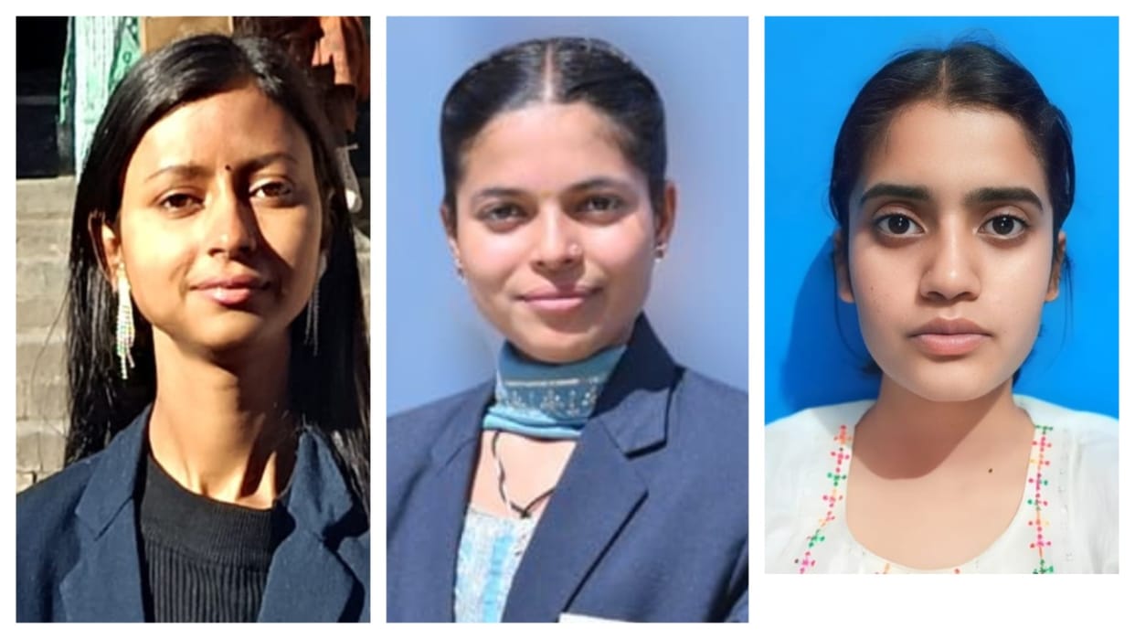 HPU Shimla Girls are doing great in the B.Com third year exam results Ankita of Sanjauli became the topper