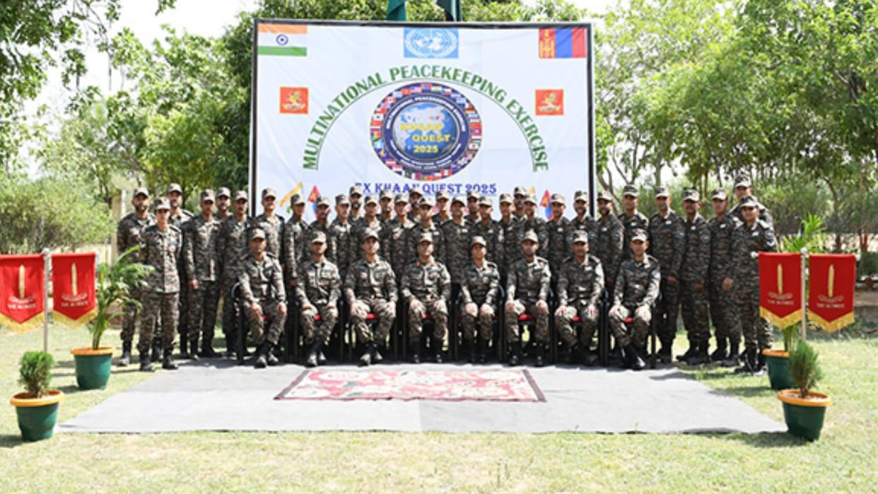 'Khaan Quest': Indian Army contingent arrives in Mongolia for multinational military exercise