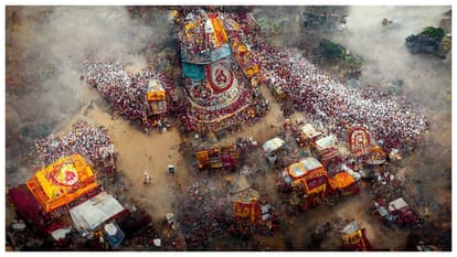 Jagannatha Rath Yatra Lakhs congregate in Puri to witness Lord Jagannath bathing rituals
