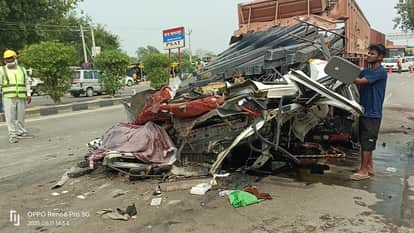 kanpur road accident