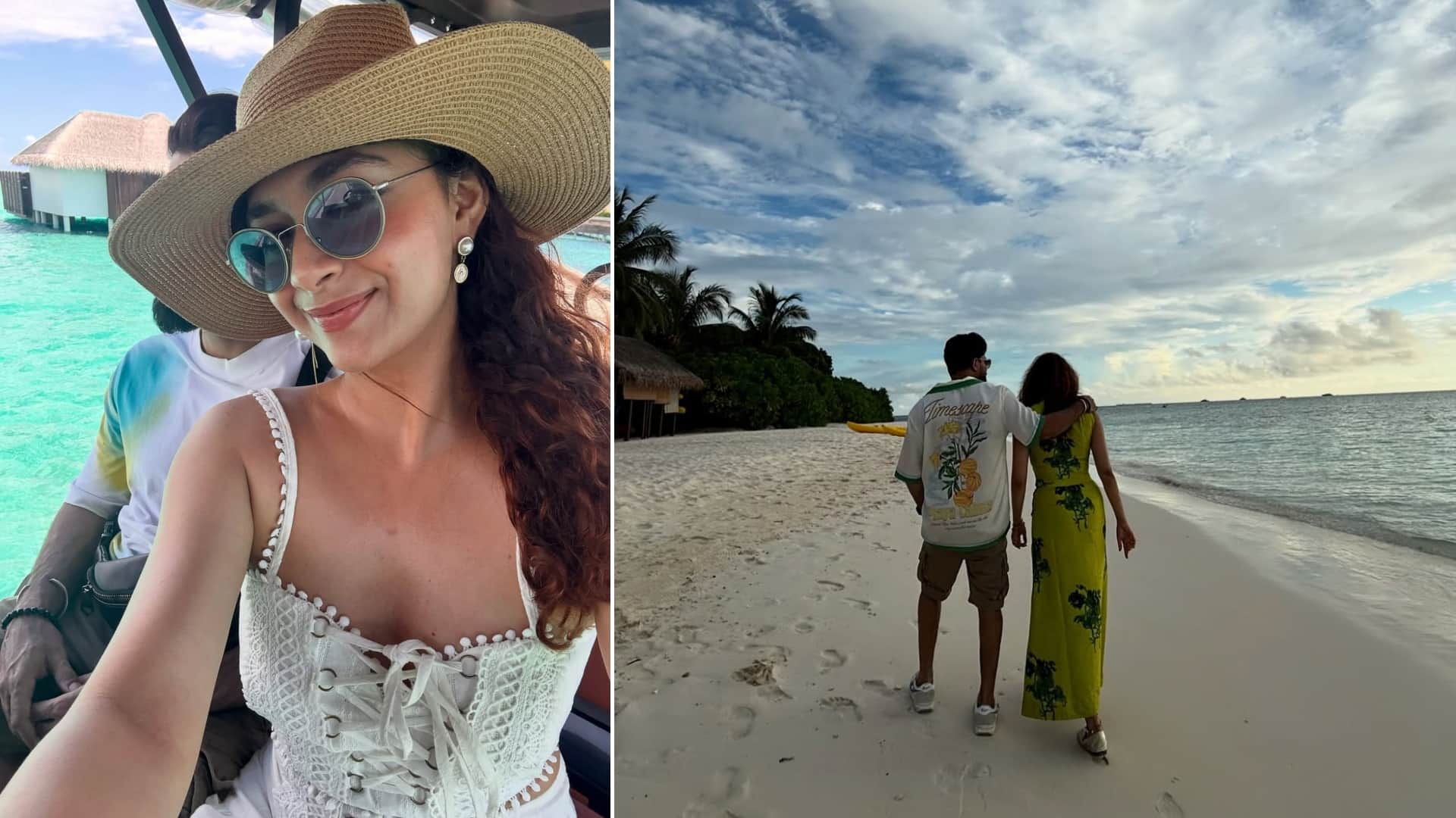 Keerthy Suresh shares Maldives vacation photos with hubby Antony Thattil see pics