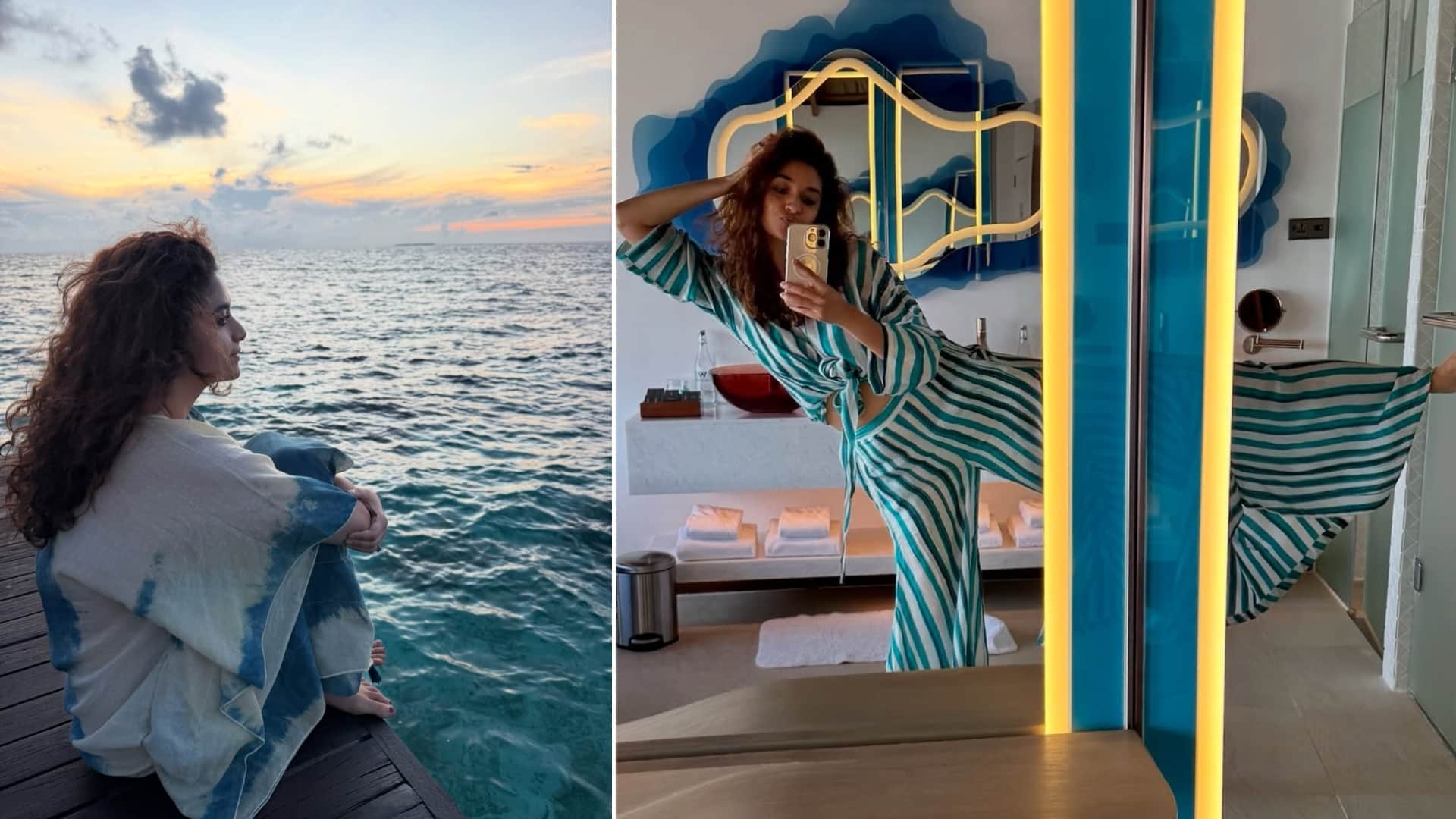 Keerthy Suresh shares Maldives vacation photos with hubby Antony Thattil see pics