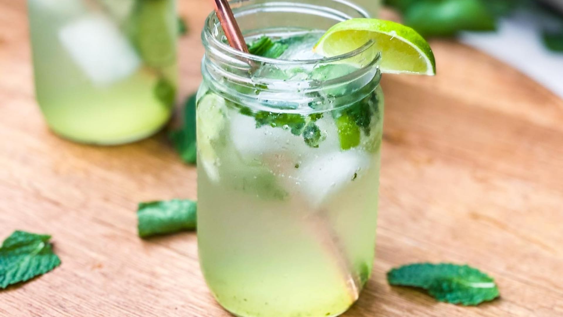 recipe of mint mojito in hindi ghar par mint mojito kaise banayein